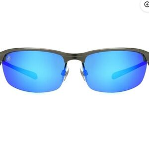 Body Glove Mens Blade Silver Adult Sunglasseses